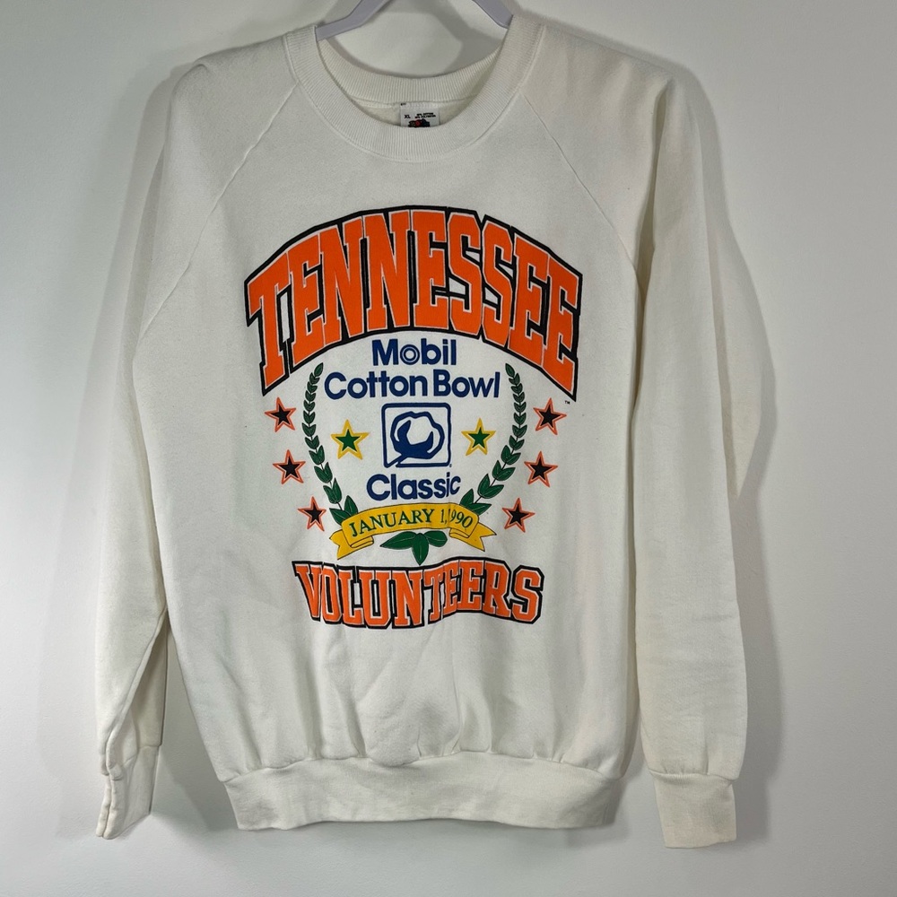 VTG Tennessee Vols 1990 Mobil Cotton Bowl Sweatshirt